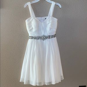 Elegant white dress